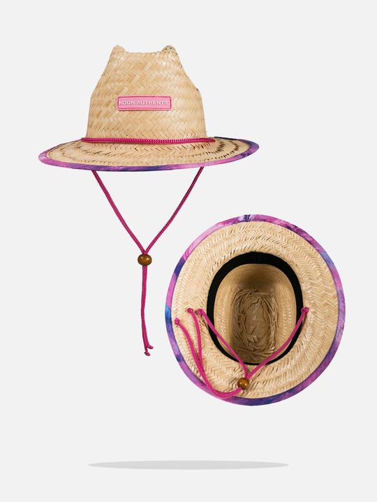 Chapéu de Palha Kids Tie Dry