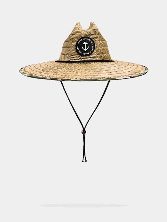 Chapéu de Palha Premium Camuflado