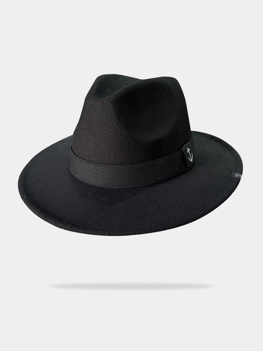 Chapéu Fedora Panamá Preto
