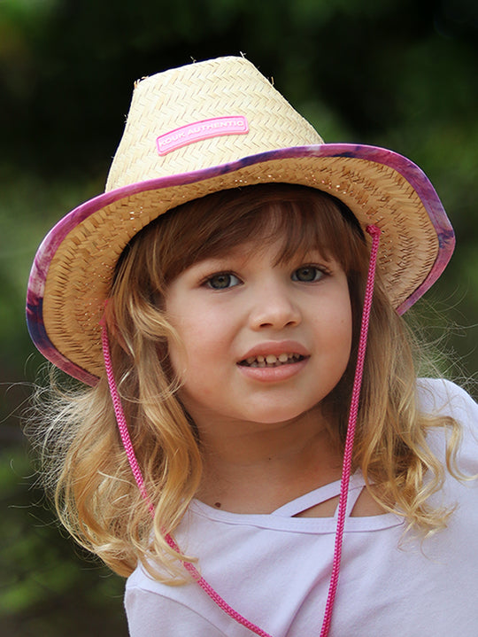 Chapéu de Palha Kids Tie Dry