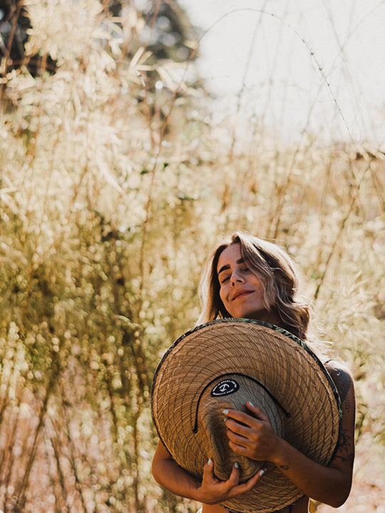 Chapéu de Palha Premium Green