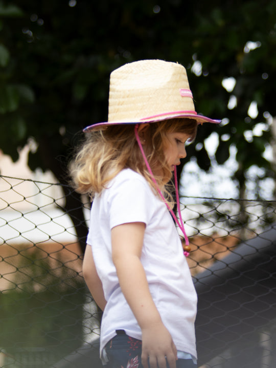 Chapéu de Palha Kids Tie Dry
