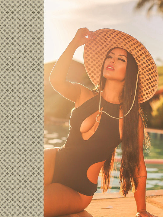 Chapéu de Palha Premium Bege