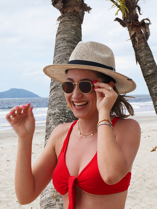 Chapéu Juta Feminino Alta Qualidade Proteção UV Kouk Authentic