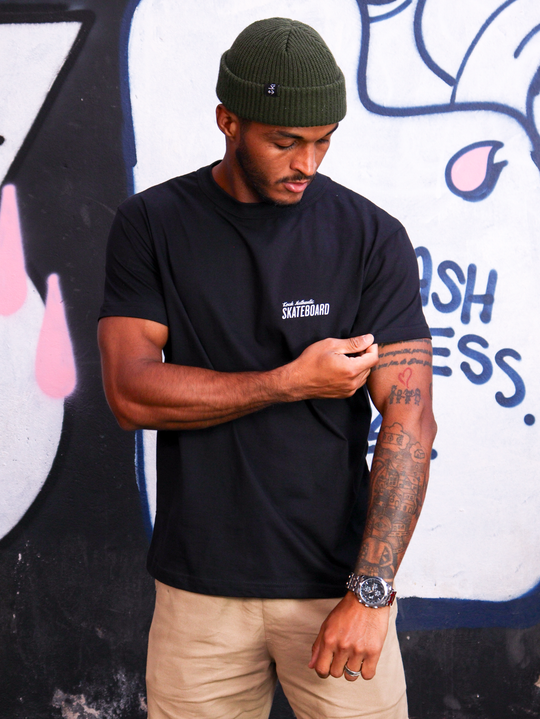 Camiseta Oversized Fit Skateboard