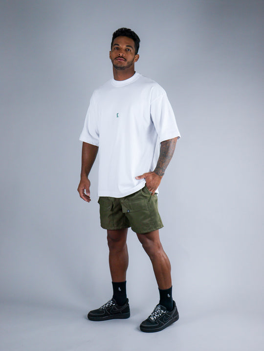 Camiseta Oversized Kouk Nature Branco
