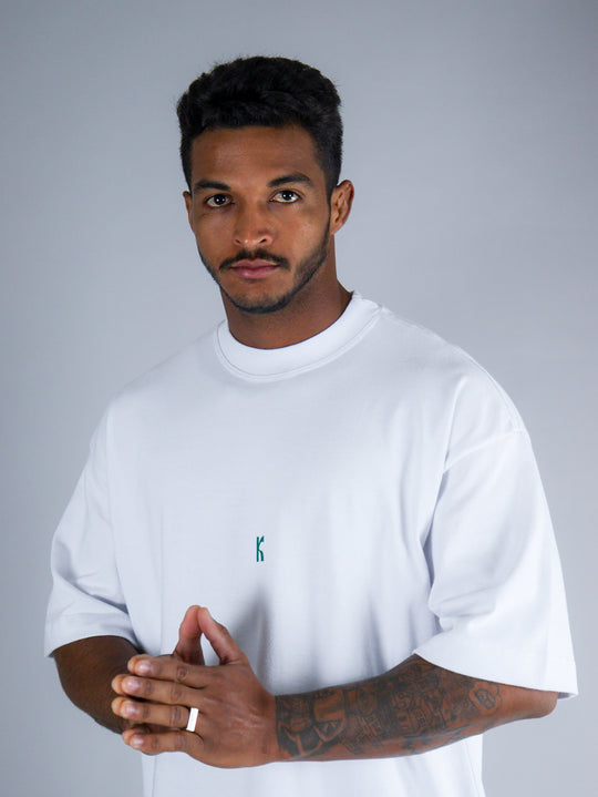 Camiseta Oversized Kouk Nature Branco