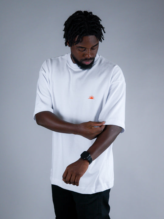 Camiseta Oversized Sunshine Branco