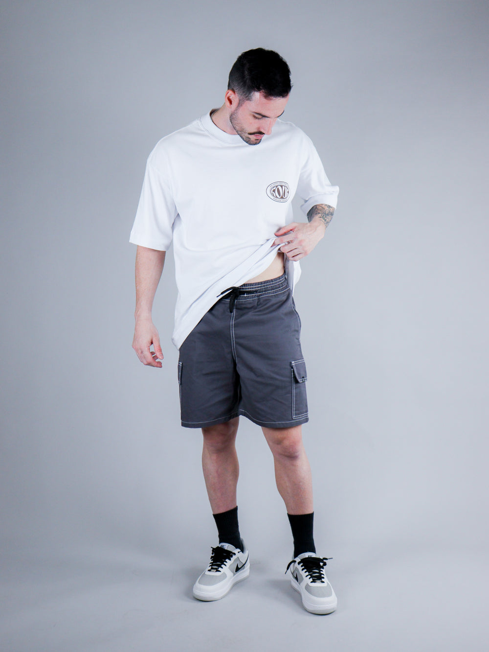 Bermuda Cargo Line Cinza