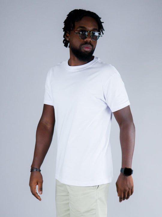 Camiseta Oversized Fit Basic Branco