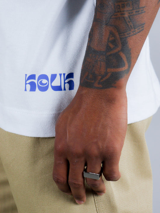 Camiseta Oversized Kouk Moon Branco