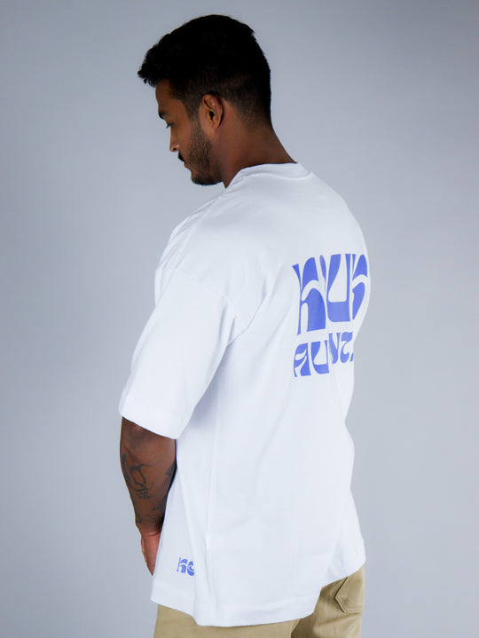 Camiseta Oversized Kouk Moon Branco