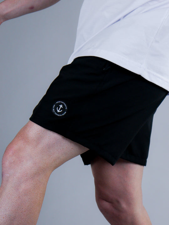 Shorts Sport Elastano Preto