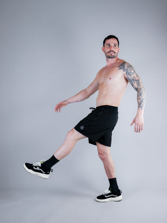 Shorts Sport Elastano Preto