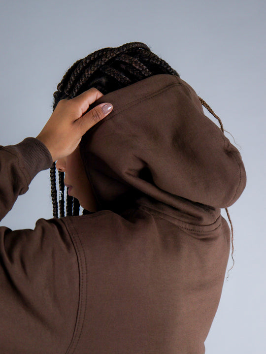 Blusa de Moletom Old School Marrom