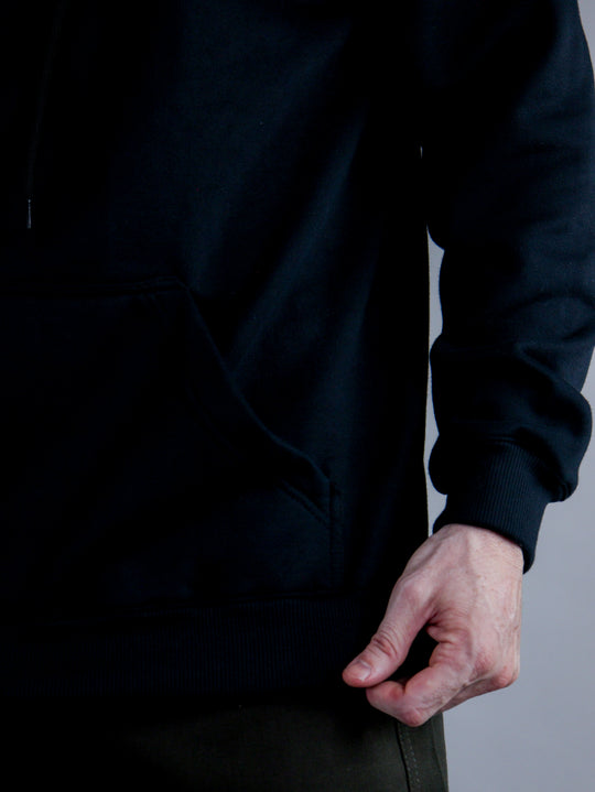 Blusa de Moletom Old School Preto