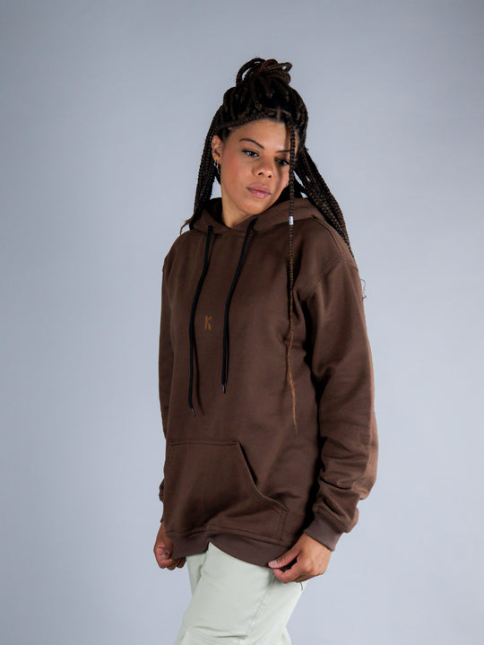 Blusa de Moletom Nature Marrom