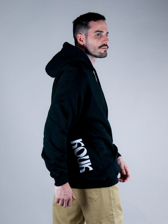 Blusa de Moletom Nature Preto