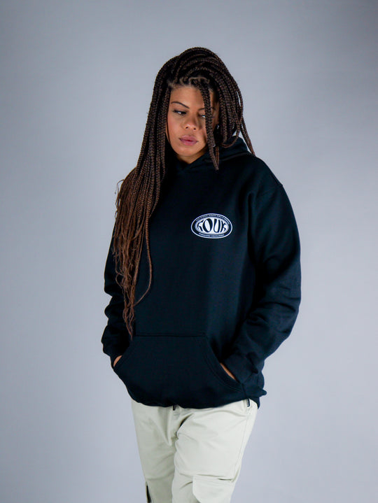 Blusa de Moletom Old School Preto