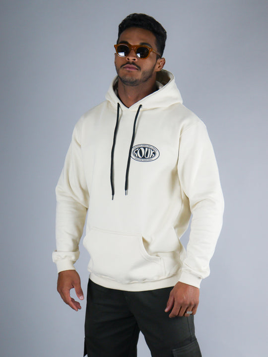 Blusa de Moletom Old School Bege