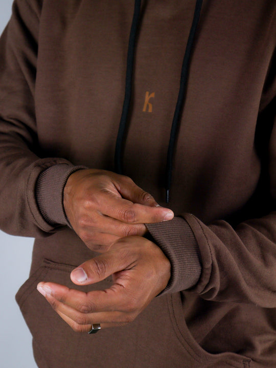 Blusa de Moletom Nature Marrom