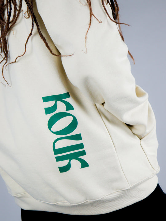 Blusa de Moletom Nature Bege