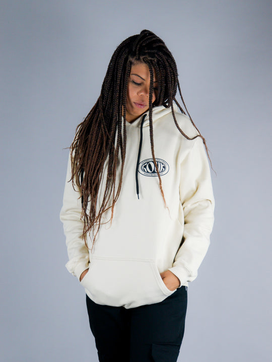 Blusa de Moletom Old School Bege