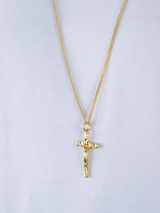 Colar de Corrente Cruz