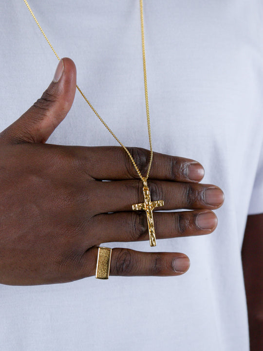 Anel Base Reta Dourado