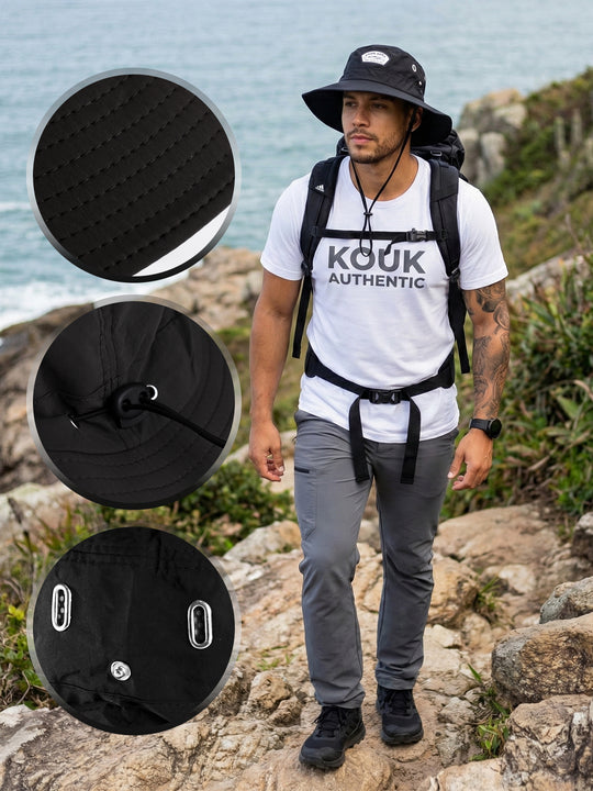 Bucket Pescador Redondo - Preto