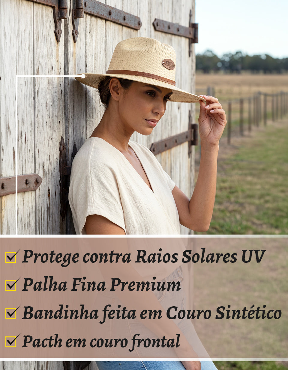 Chapéu de Palha Country Carnaúba Premium