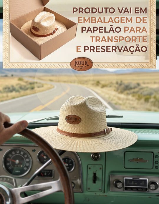 Chapéu de Palha Country Carnaúba Premium