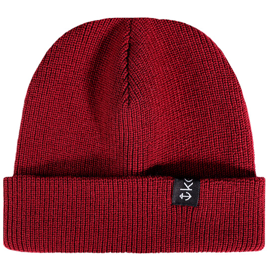 Gorro Lenhador Canelado Vinho