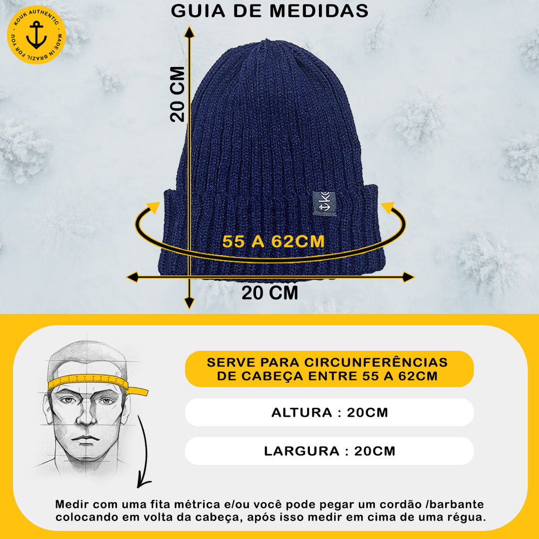Gorro Americano Azul Marinho