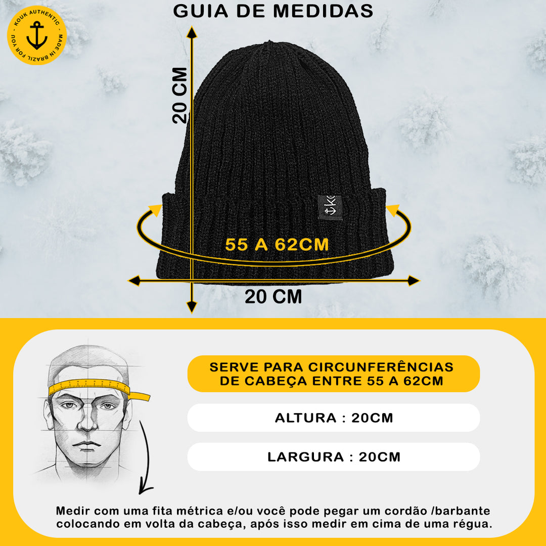 Gorro Americano Preto