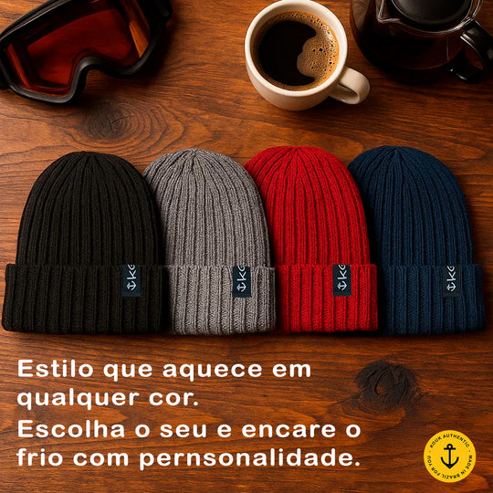 Gorro Americano Lã Vinho