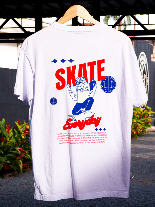 Camiseta Oversized Fit Skate Everyday