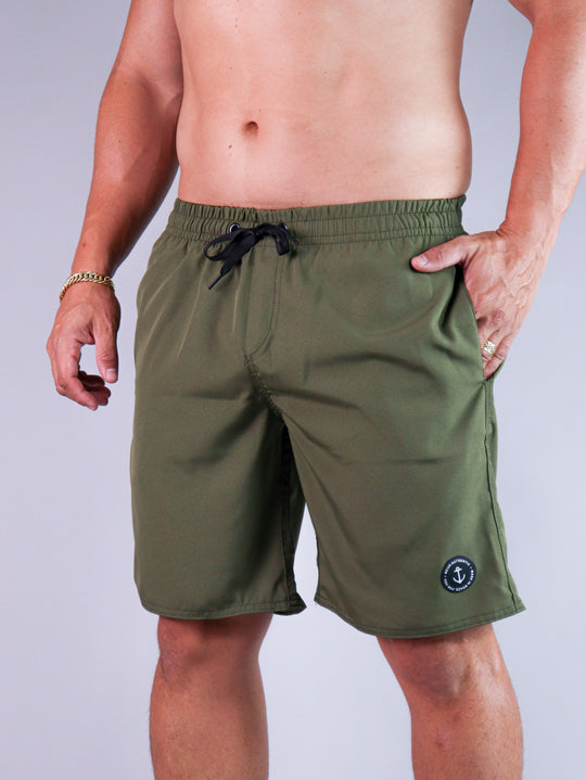 Shorts Praia Verde Musgo