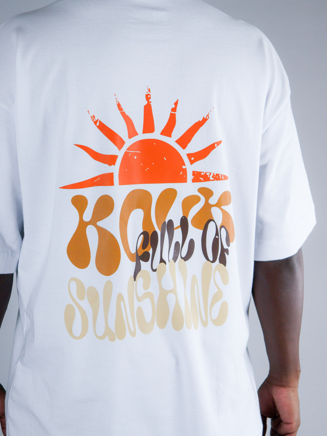 Camiseta Oversized Sunshine Branco