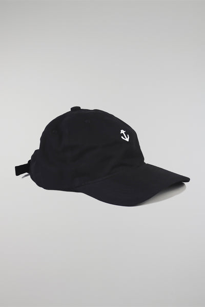 Boné Dad Hat Black Chapéu para usar dia a dia, tecido leve e macio com logo bordad