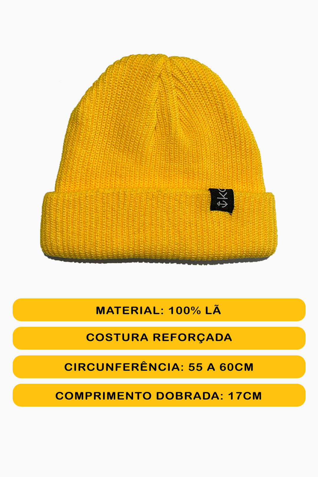 Gorro Amarelo